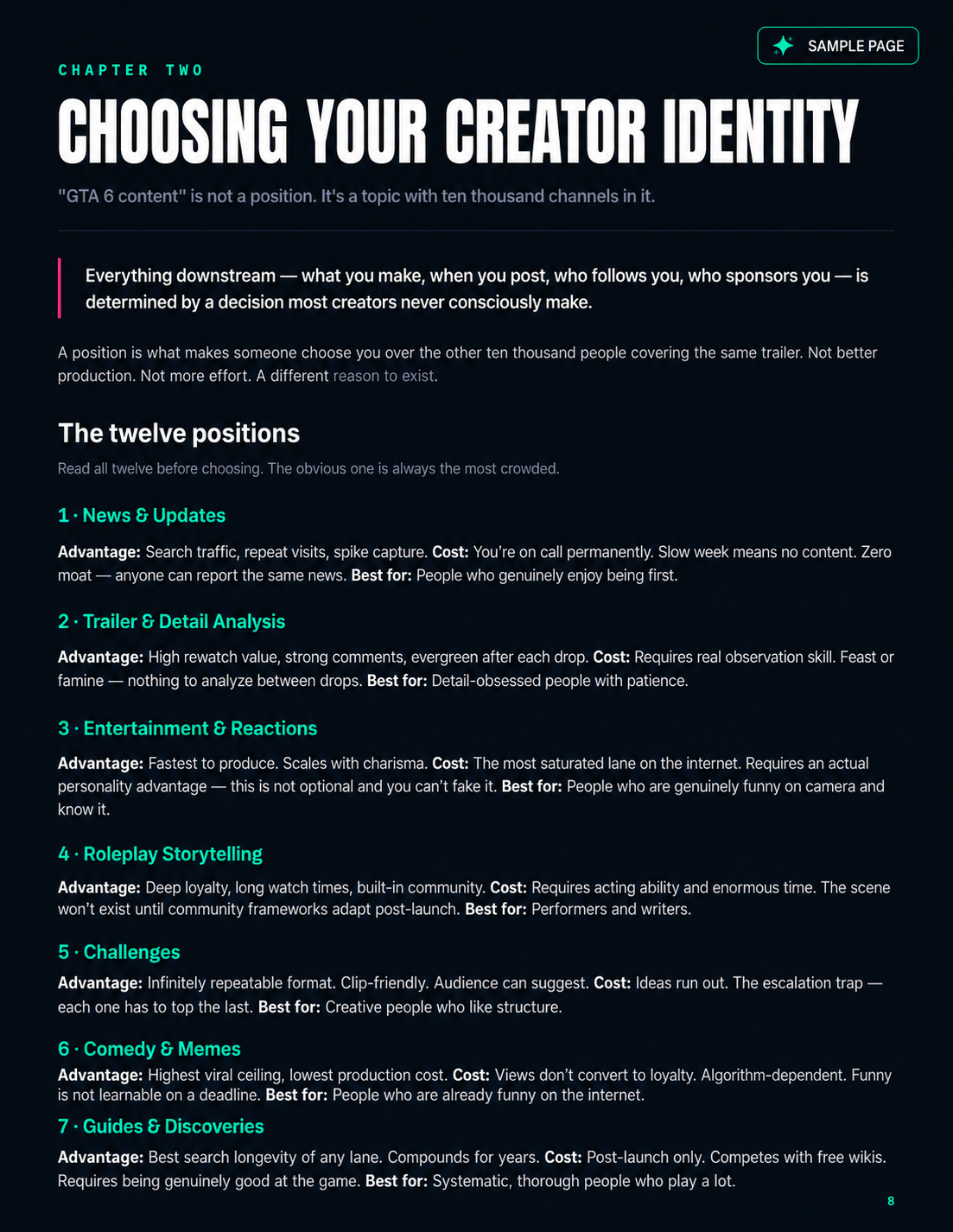 The Unofficial GTA 6 Creator Playbook